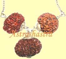 Durga Pendant (Nepal Beads) in Silver Chain