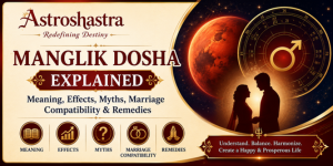 Manglik Dosha Explained: Meaning, Effects, Myths, Remedies & Marriage Compatibility | Astroshastra