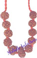 Ganesh Pendant (Indonesian Beads) in Silver Chain