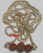 Lakshmi Narayana Pendant (Indonesian Beads) in Sil
