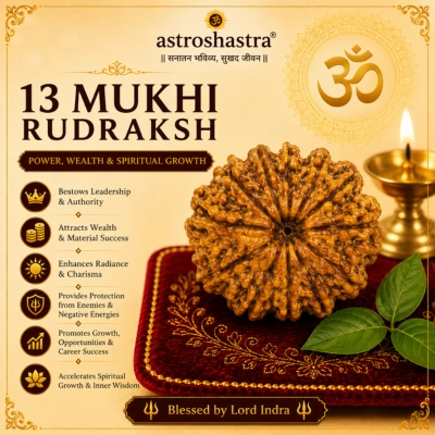 Thirteen Mukhi Rudraksha