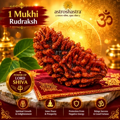 1 Mukhi Rudraksha