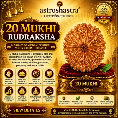 Twenty Mukhi Rudraksha