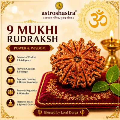9 Mukhi Rudraksha