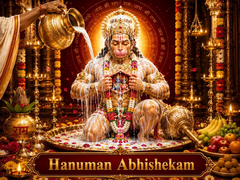 Hanuman Abhishekam