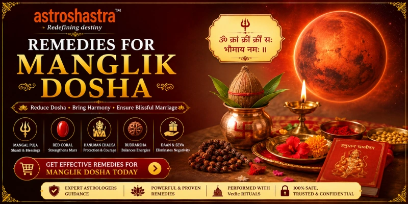 Manglik Dosha Remedies