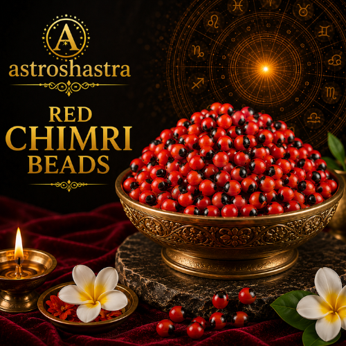 Red Chimri Beads