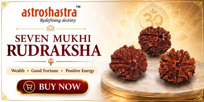 Seven Mukhi Rudraksha