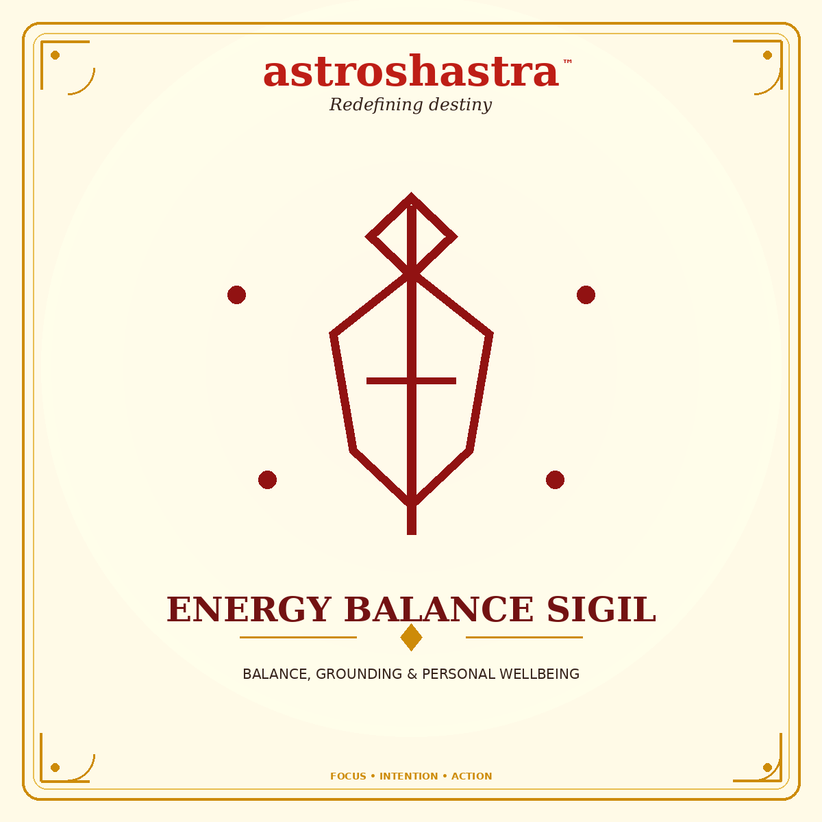 Energy Balance Sigil - Astroshastra