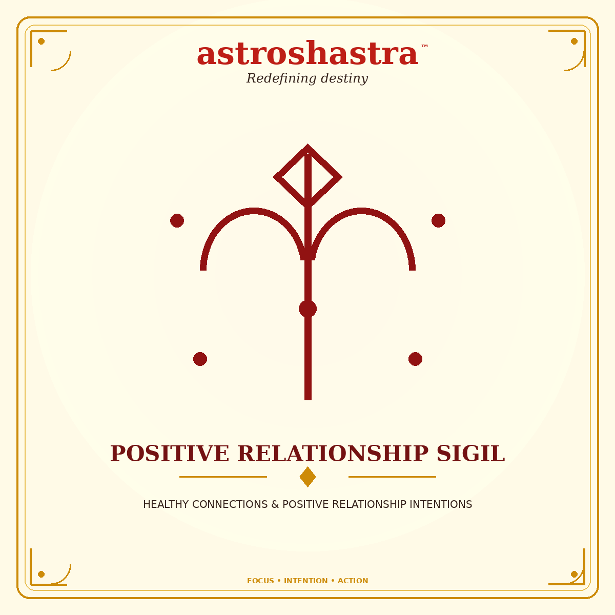 Positive Relationship Sigil - Astroshastra